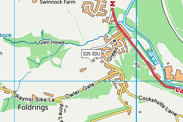 S35 0DU map - OS VectorMap District (Ordnance Survey) S35 0DU map - OS VectorMap District (Ordnance Survey)