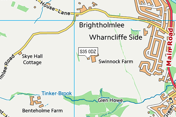 S35 0DZ map - OS VectorMap District (Ordnance Survey) S35 0DZ map - OS VectorMap District (Ordnance Survey)