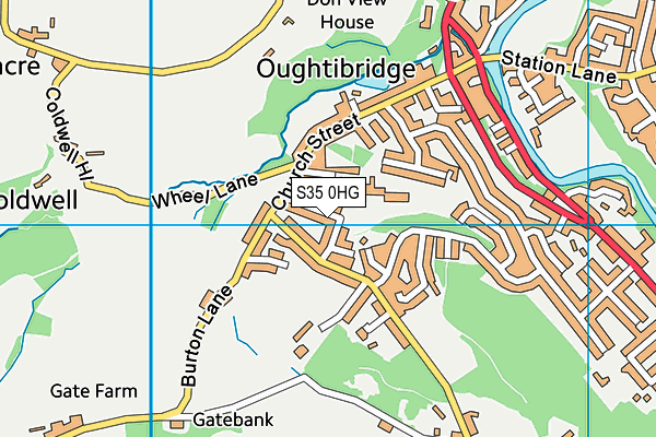 S35 0HG map - OS VectorMap District (Ordnance Survey) S35 0HG map - OS VectorMap District (Ordnance Survey)