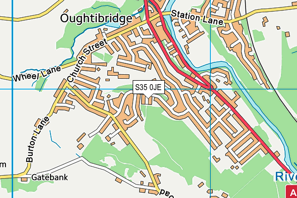 S35 0JE map - OS VectorMap District (Ordnance Survey) S35 0JE map - OS VectorMap District (Ordnance Survey)