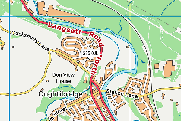 S35 0JL map - OS VectorMap District (Ordnance Survey) S35 0JL map - OS VectorMap District (Ordnance Survey)
