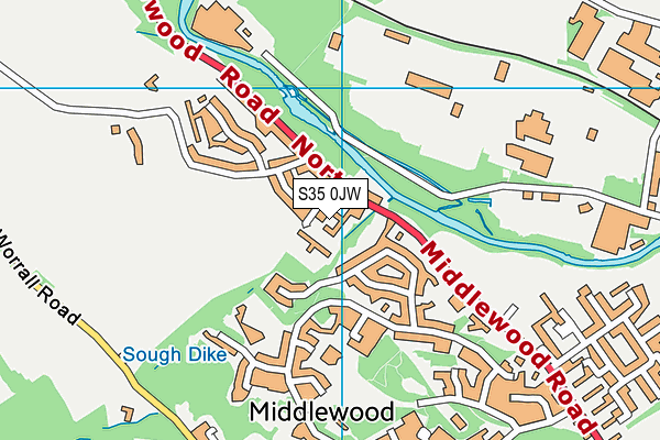 S35 0JW map - OS VectorMap District (Ordnance Survey) S35 0JW map - OS VectorMap District (Ordnance Survey)