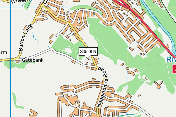 S35 0LN map - OS VectorMap District (Ordnance Survey) S35 0LN map - OS VectorMap District (Ordnance Survey)
