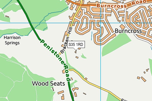 S35 1RD map - OS VectorMap District (Ordnance Survey) S35 1RD map - OS VectorMap District (Ordnance Survey)