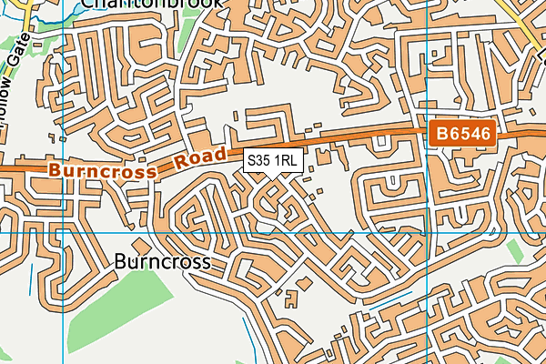 S35 1RL map - OS VectorMap District (Ordnance Survey) S35 1RL map - OS VectorMap District (Ordnance Survey)