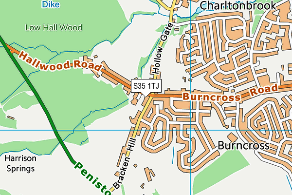 S35 1TJ map - OS VectorMap District (Ordnance Survey) S35 1TJ map - OS VectorMap District (Ordnance Survey)