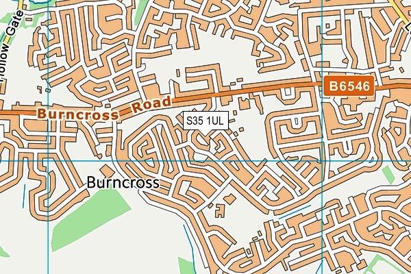 S35 1UL map - OS VectorMap District (Ordnance Survey) S35 1UL map - OS VectorMap District (Ordnance Survey)