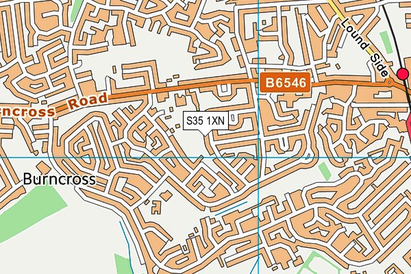 S35 1XN map - OS VectorMap District (Ordnance Survey) S35 1XN map - OS VectorMap District (Ordnance Survey)