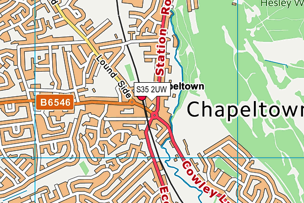 S35 2UW map - OS VectorMap District (Ordnance Survey) S35 2UW map - OS VectorMap District (Ordnance Survey)