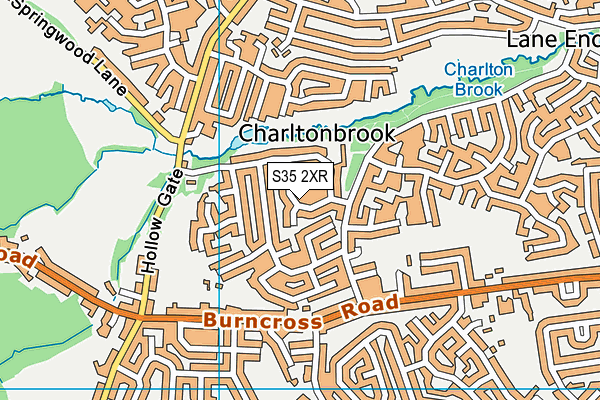 S35 2XR map - OS VectorMap District (Ordnance Survey) S35 2XR map - OS VectorMap District (Ordnance Survey)