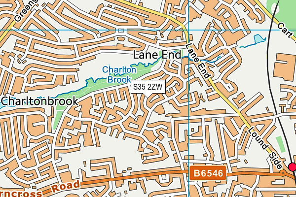 S35 2ZW map - OS VectorMap District (Ordnance Survey) S35 2ZW map - OS VectorMap District (Ordnance Survey)