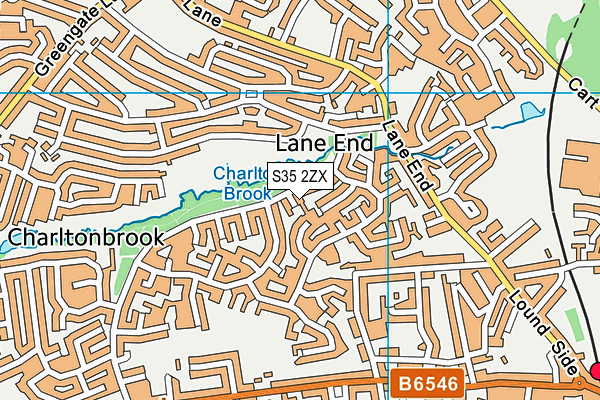 S35 2ZX map - OS VectorMap District (Ordnance Survey) S35 2ZX map - OS VectorMap District (Ordnance Survey)