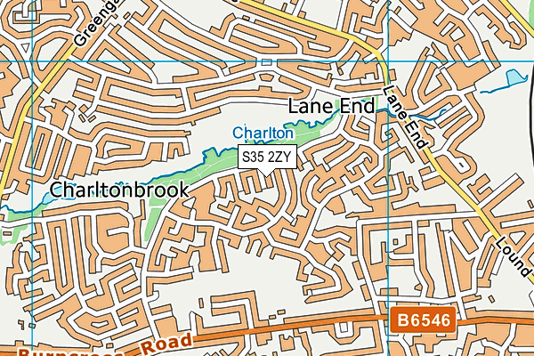 S35 2ZY map - OS VectorMap District (Ordnance Survey) S35 2ZY map - OS VectorMap District (Ordnance Survey)