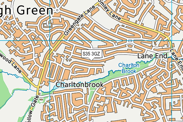 S35 3GZ map - OS VectorMap District (Ordnance Survey) S35 3GZ map - OS VectorMap District (Ordnance Survey)