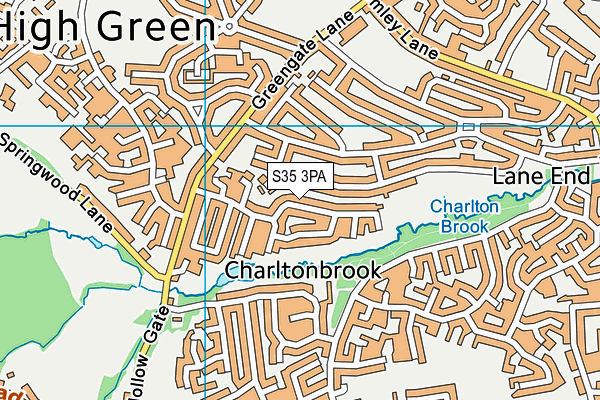 S35 3PA map - OS VectorMap District (Ordnance Survey) S35 3PA map - OS VectorMap District (Ordnance Survey)
