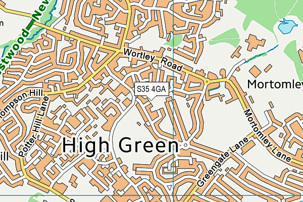 S35 4GA map - OS VectorMap District (Ordnance Survey) S35 4GA map - OS VectorMap District (Ordnance Survey)