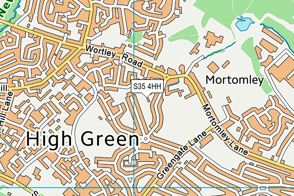 S35 4HH map - OS VectorMap District (Ordnance Survey) S35 4HH map - OS VectorMap District (Ordnance Survey)