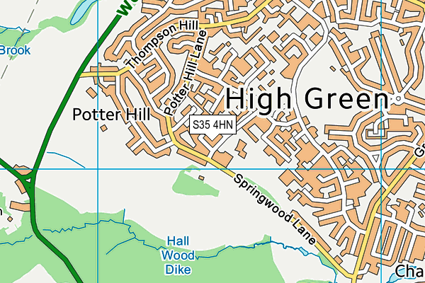 S35 4HN map - OS VectorMap District (Ordnance Survey) S35 4HN map - OS VectorMap District (Ordnance Survey)