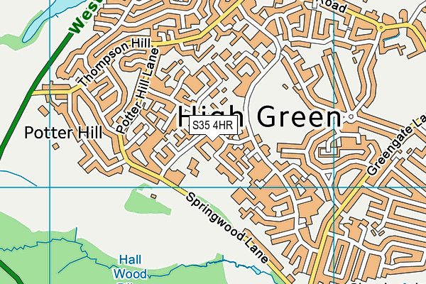 S35 4HR map - OS VectorMap District (Ordnance Survey) S35 4HR map - OS VectorMap District (Ordnance Survey)