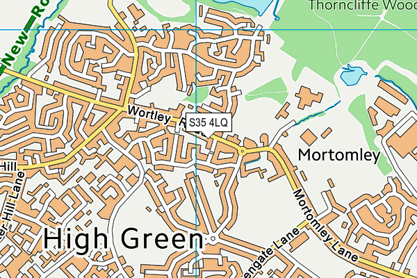 S35 4LQ map - OS VectorMap District (Ordnance Survey) S35 4LQ map - OS VectorMap District (Ordnance Survey)