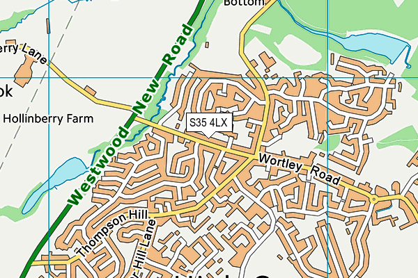 S35 4LX map - OS VectorMap District (Ordnance Survey) S35 4LX map - OS VectorMap District (Ordnance Survey)