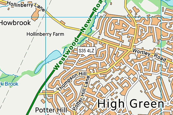 S35 4LZ map - OS VectorMap District (Ordnance Survey) S35 4LZ map - OS VectorMap District (Ordnance Survey)