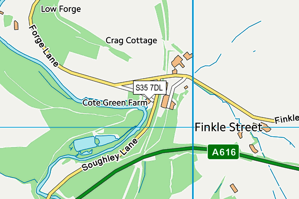 S35 7DL map - OS VectorMap District (Ordnance Survey) S35 7DL map - OS VectorMap District (Ordnance Survey)