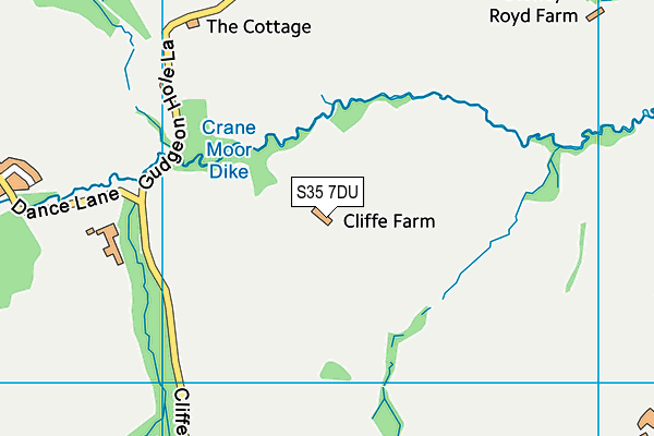 S35 7DU map - OS VectorMap District (Ordnance Survey) S35 7DU map - OS VectorMap District (Ordnance Survey)