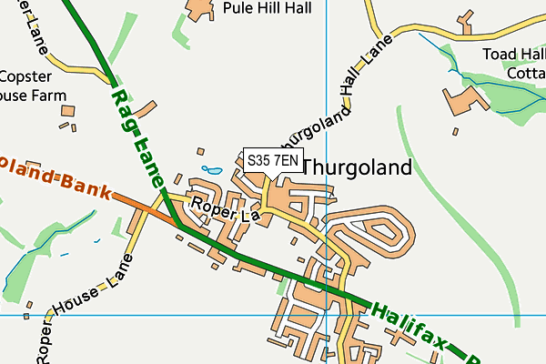 S35 7EN map - OS VectorMap District (Ordnance Survey) S35 7EN map - OS VectorMap District (Ordnance Survey)