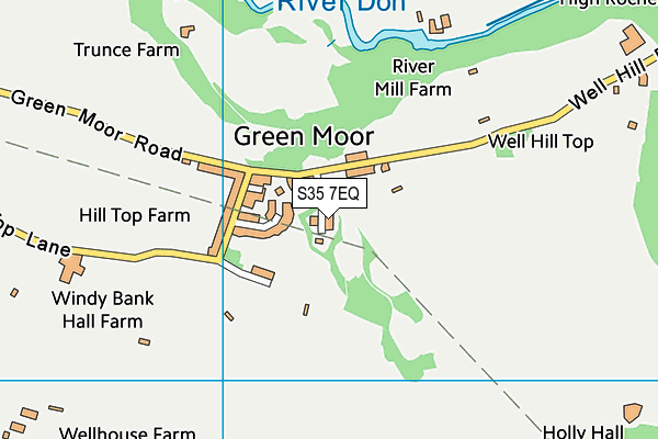 S35 7EQ map - OS VectorMap District (Ordnance Survey) S35 7EQ map - OS VectorMap District (Ordnance Survey)