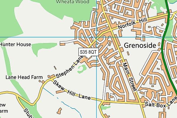 S35 8QT map - OS VectorMap District (Ordnance Survey) S35 8QT map - OS VectorMap District (Ordnance Survey)