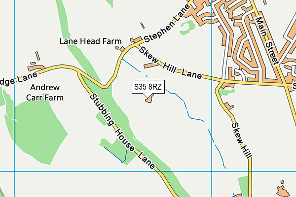 S35 8RZ map - OS VectorMap District (Ordnance Survey) S35 8RZ map - OS VectorMap District (Ordnance Survey)