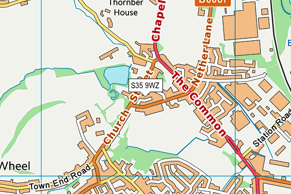 S35 9WZ map - OS VectorMap District (Ordnance Survey) S35 9WZ map - OS VectorMap District (Ordnance Survey)