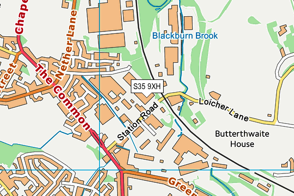 S35 9XH map - OS VectorMap District (Ordnance Survey) S35 9XH map - OS VectorMap District (Ordnance Survey)