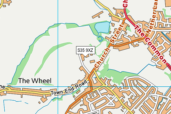 S35 9XZ map - OS VectorMap District (Ordnance Survey) S35 9XZ map - OS VectorMap District (Ordnance Survey)