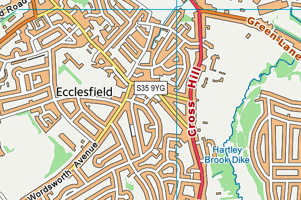 S35 9YG map - OS VectorMap District (Ordnance Survey) S35 9YG map - OS VectorMap District (Ordnance Survey)