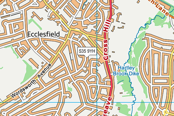 S35 9YH map - OS VectorMap District (Ordnance Survey) S35 9YH map - OS VectorMap District (Ordnance Survey)
