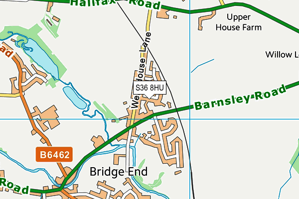 S36 8HU map - OS VectorMap District (Ordnance Survey) S36 8HU map - OS VectorMap District (Ordnance Survey)
