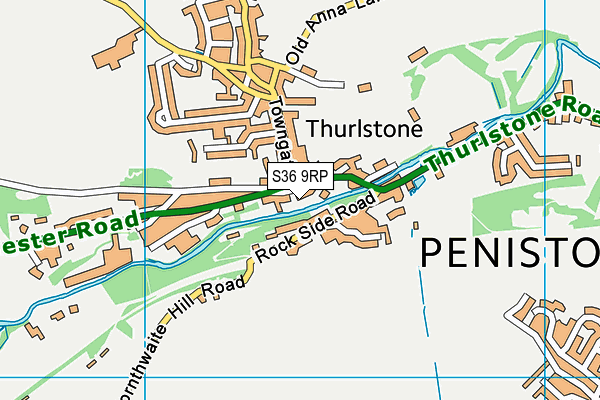 S36 9RP map - OS VectorMap District (Ordnance Survey) S36 9RP map - OS VectorMap District (Ordnance Survey)