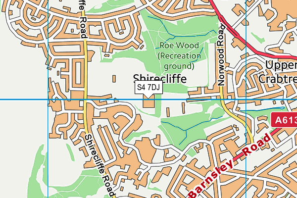 S4 7DJ map - OS VectorMap District (Ordnance Survey) S4 7DJ map - OS VectorMap District (Ordnance Survey)