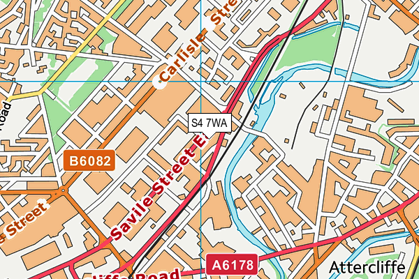 S4 7WA map - OS VectorMap District (Ordnance Survey) S4 7WA map - OS VectorMap District (Ordnance Survey)