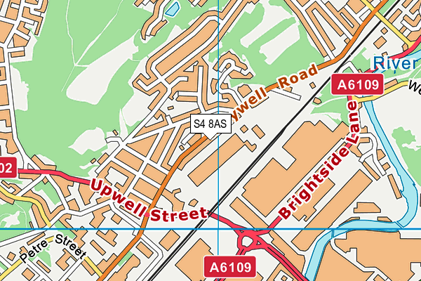 S4 8AS map - OS VectorMap District (Ordnance Survey) S4 8AS map - OS VectorMap District (Ordnance Survey)