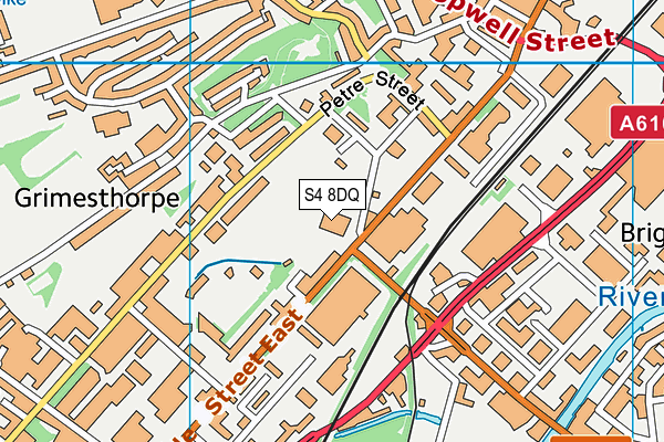 S4 8DQ map - OS VectorMap District (Ordnance Survey) S4 8DQ map - OS VectorMap District (Ordnance Survey)