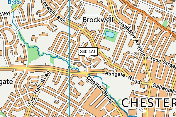 S40 4AT map - OS VectorMap District (Ordnance Survey) S40 4AT map - OS VectorMap District (Ordnance Survey)