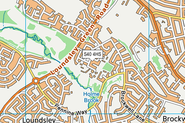 S40 4HS map - OS VectorMap District (Ordnance Survey) S40 4HS map - OS VectorMap District (Ordnance Survey)