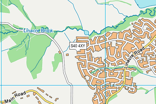 S40 4XY map - OS VectorMap District (Ordnance Survey) S40 4XY map - OS VectorMap District (Ordnance Survey)