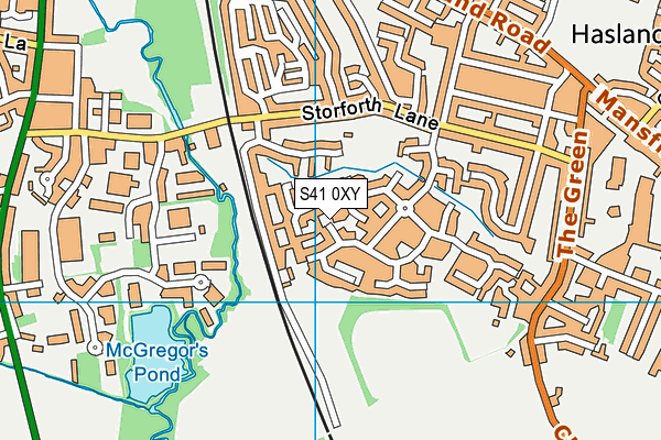S41 0XY map - OS VectorMap District (Ordnance Survey) S41 0XY map - OS VectorMap District (Ordnance Survey)