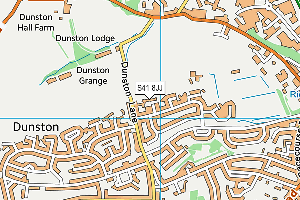 S41 8JJ map - OS VectorMap District (Ordnance Survey) S41 8JJ map - OS VectorMap District (Ordnance Survey)