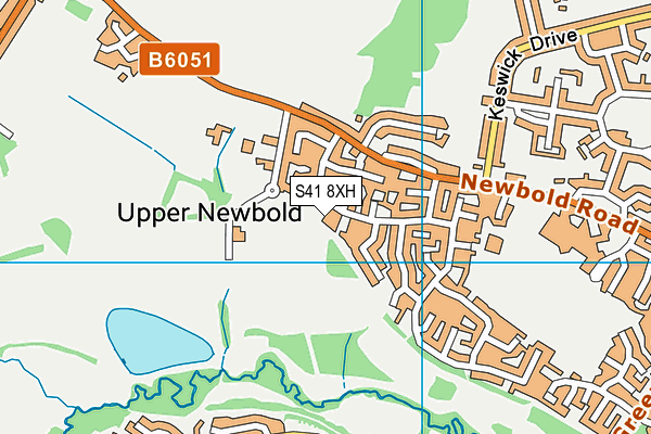 S41 8XH map - OS VectorMap District (Ordnance Survey) S41 8XH map - OS VectorMap District (Ordnance Survey)