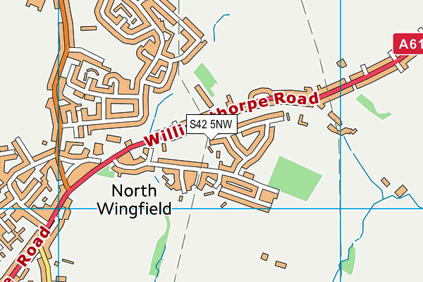 S42 5NW map - OS VectorMap District (Ordnance Survey) S42 5NW map - OS VectorMap District (Ordnance Survey)